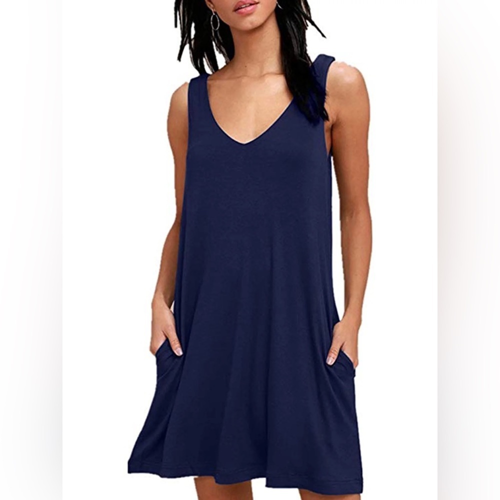 Hotouch Navy Blue Garment dress